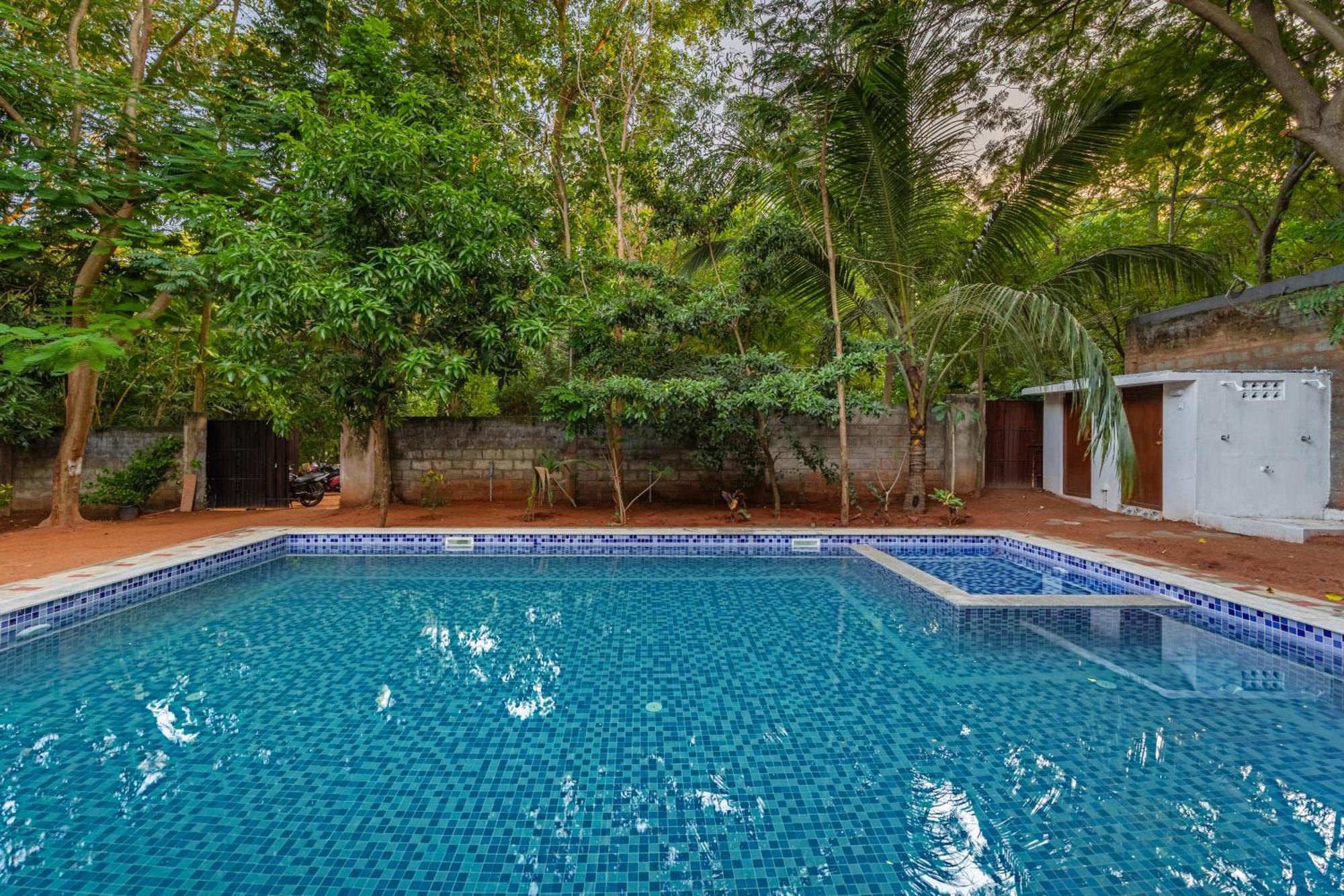 Hotel De Jardin Pondicherry With Swimming Pool Bagian luar foto
