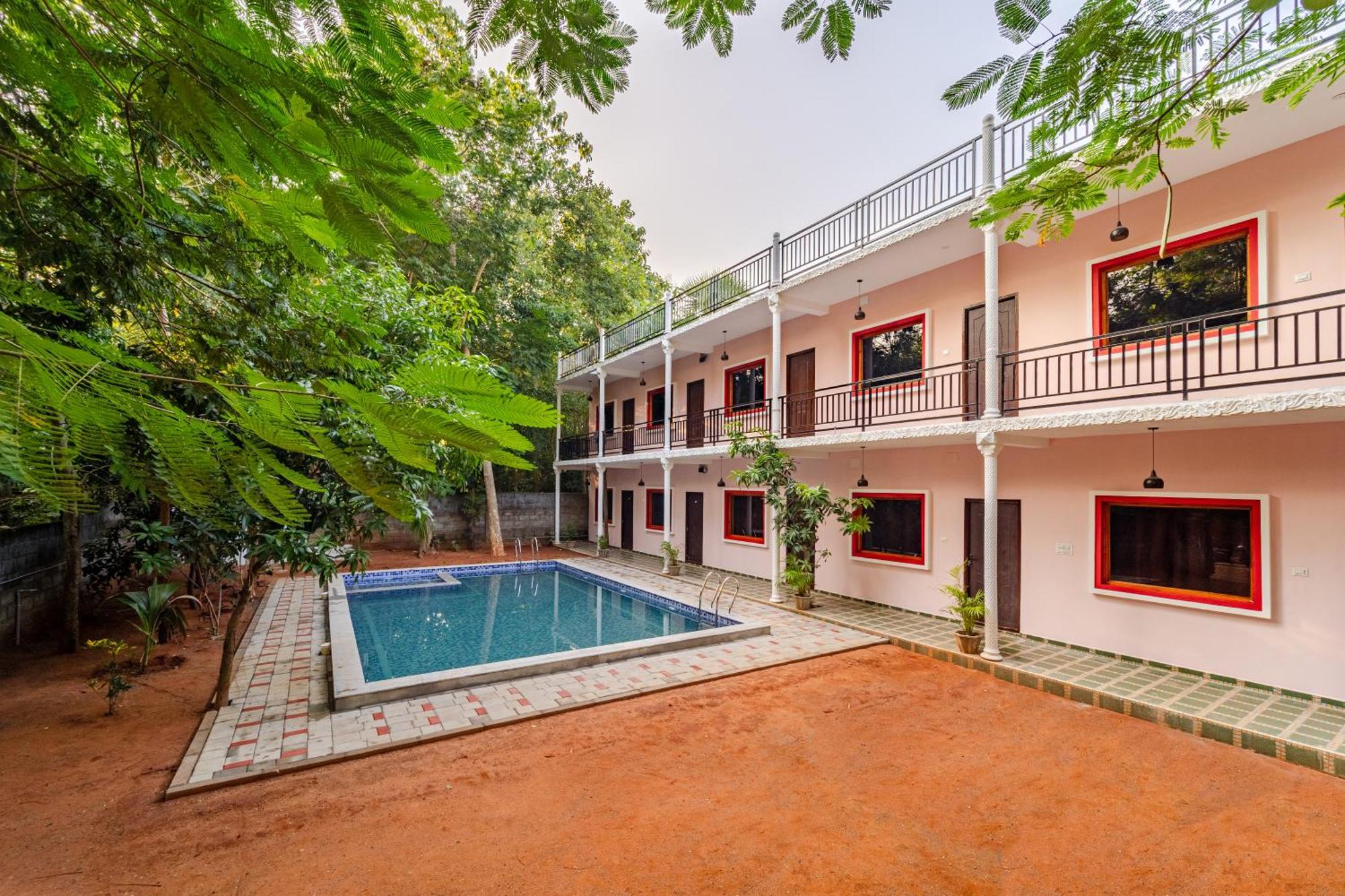 Hotel De Jardin Pondicherry With Swimming Pool Bagian luar foto